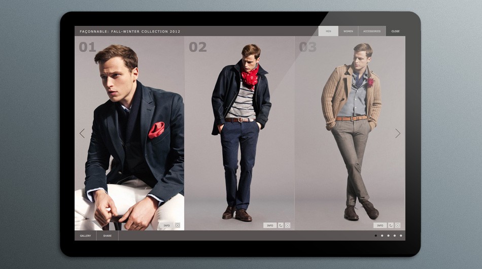 Façonnable Fall 2012 Collection Pages